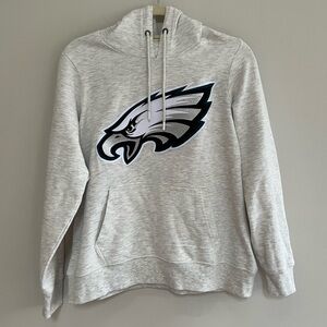 Antigua Philadelphia Eagles Womens Full Front Victory Hooded Sweatshirt, sz L
